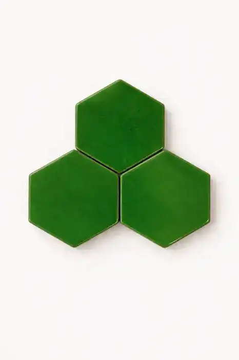 Hexagonito Deslavado Verde